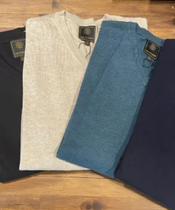 FX/Fusion Men’s Tops FX Fusion L/S V-Neck Sweater Big & Tall