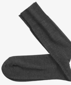 Johnston+Murphy Socks Johnston & Murphy Wool Ribbed Sock