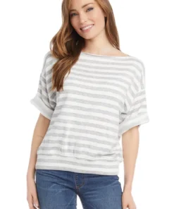 Karen Kane Boat Neck Top