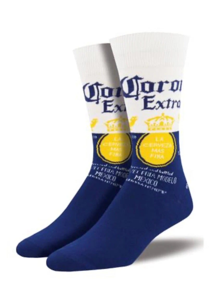 Graham's Style Store Dubuque Corona Blue Socks 3 Graham's Style Store Dubuque Corona Blue Socks