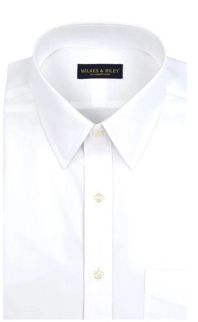 Wilkes & Riley Tailored Fit Point Collar Non-Iron 3 Wilkes & Riley Tailored Fit Point Collar Non-Iron