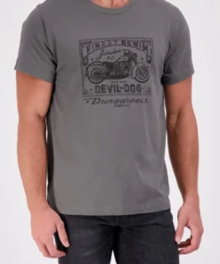 Devil-Dog Men’s Tops Devil Dog Asphalt Tee
