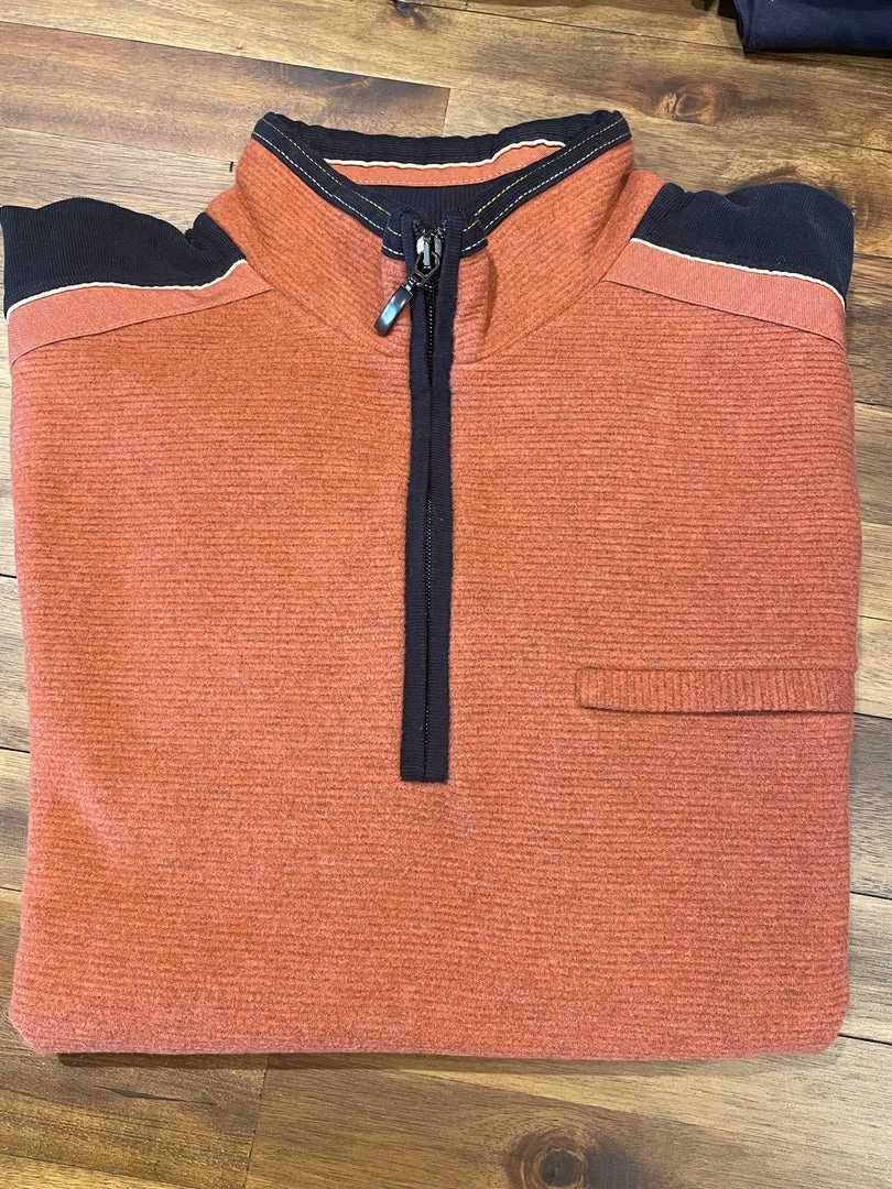 Montechiaro Ribbed 1/4 Zip Sweater Men’s Tops 4 Montechiaro Ribbed 1/4 Zip Sweater Men’s Tops