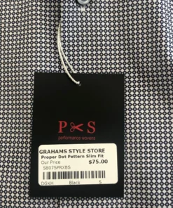 Modena Proper Dot Pettern Slim Fit