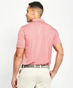 Tasc Cloud Brookline Stripe Polo