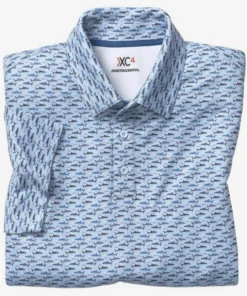 Johnston+Murphy Men’s Tops J&M Shark Performance Polo