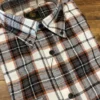 FX/Fusion FX Fusion Rust Grey Plaid Flannel