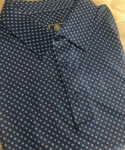 FX/Fusion Men’s Tops F/X Fusion Multi Geo Print Polo Big And Tall