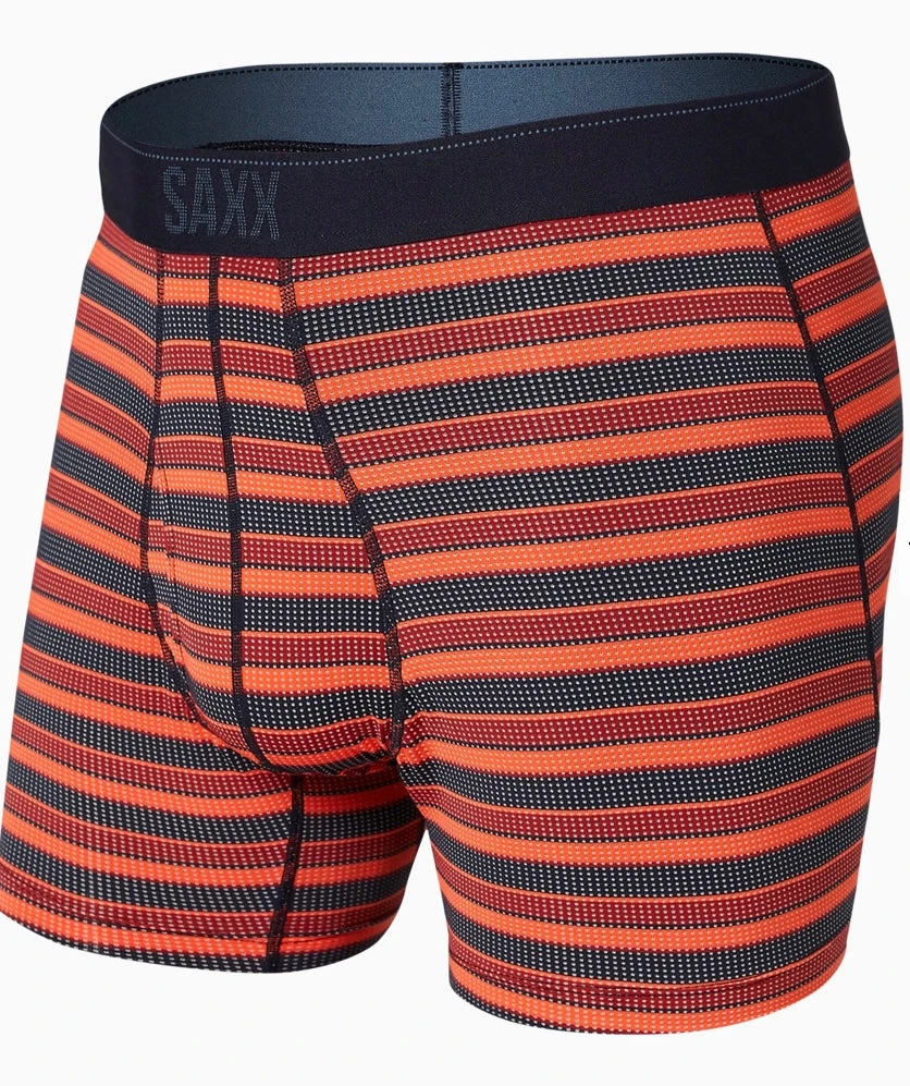 Saxx Quest Red Solar Stripe Underwear 4 Saxx Quest Red Solar Stripe Underwear