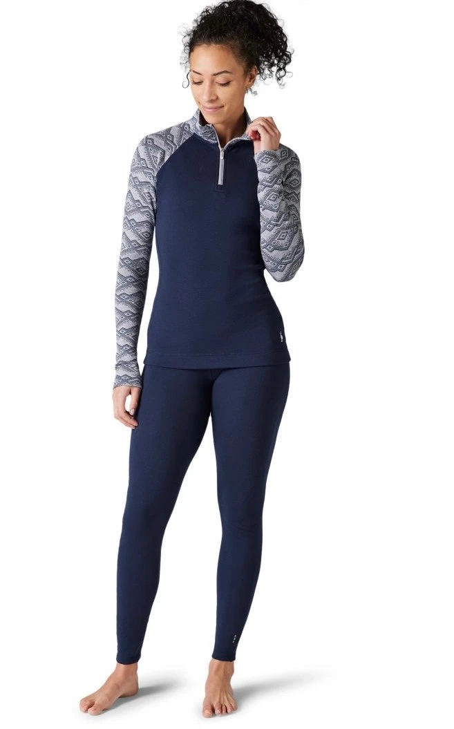 SmartWool Merino 250 Base Layer Pattern Quarter Zip Women’s Tops 4 SmartWool Merino 250 Base Layer Pattern Quarter Zip Women’s Tops