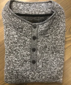 FX/Fusion FX Fusion Snap Fleece Pullover Big And Tall Fit Men’s Tops