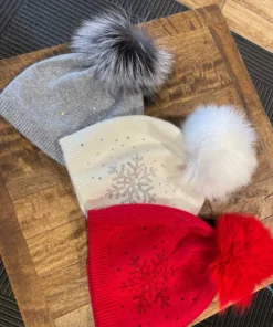 Mitchie's Snowflake Sparkle With Fox Fur