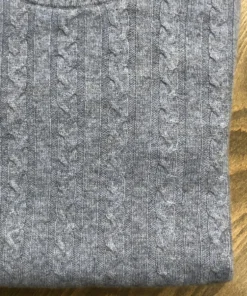 Raffi Cashmere Cable Crew Sweater 9 Raffi Cashmere Cable Crew Sweater