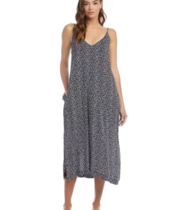 Karen Kane Side Slit Cami Dress