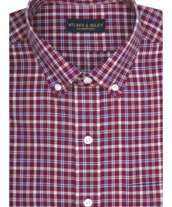 Men’s Tops Wilkes & Riley Multi Plaid Twill