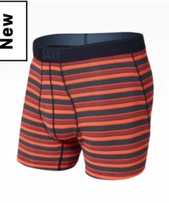 Saxx Quest Red Solar Stripe Underwear
