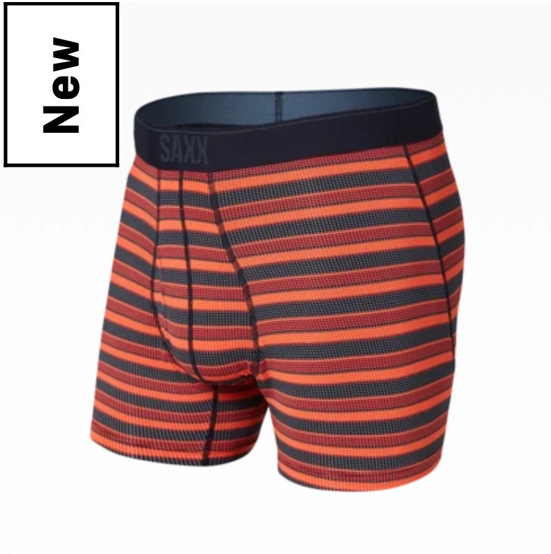 Saxx Quest Red Solar Stripe Underwear 3 Saxx Quest Red Solar Stripe Underwear