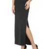 Women’s Bottoms Frank Lyman Black Long Slit Skirt