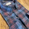 Emanuel Berg Blue/Burgundy Plaid