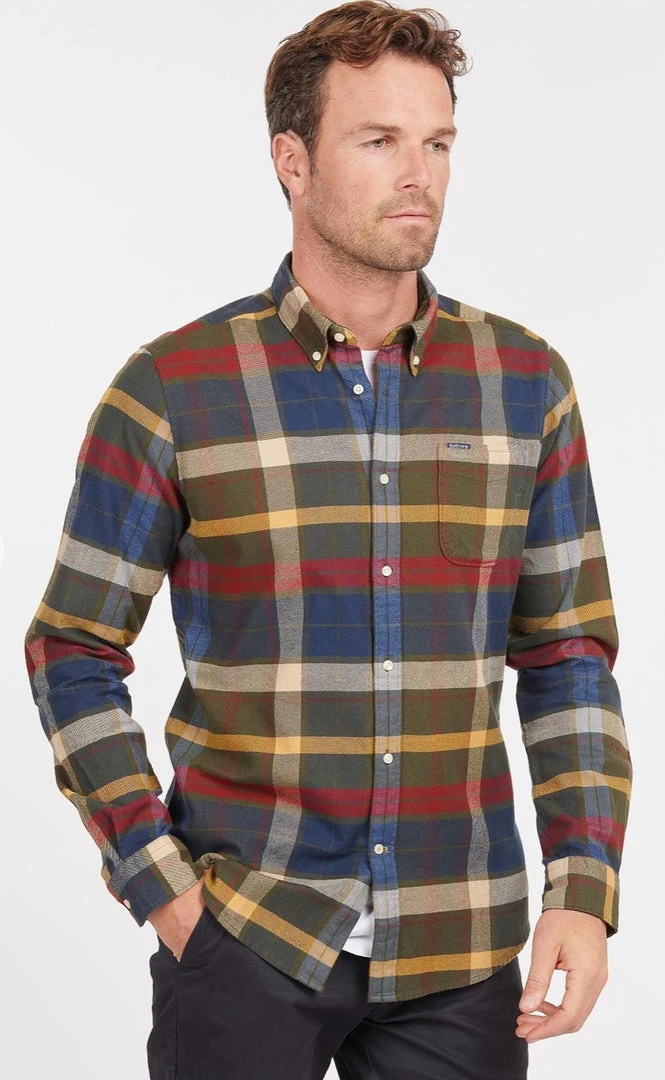 Barbour Carlton Tartan Flannel 3 Barbour Carlton Tartan Flannel