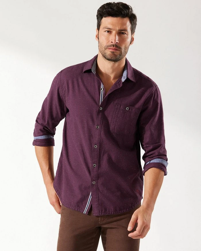 Tommy Bahama Big & Tall Pebble Shores L/S Shirt 6 Tommy Bahama Big & Tall Pebble Shores L/S Shirt