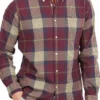 Barbour Farley Flannel Plaid Men’s Tops
