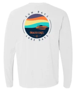 Unsalted Coast L/S Sun Days Lake Days Men’s Tops