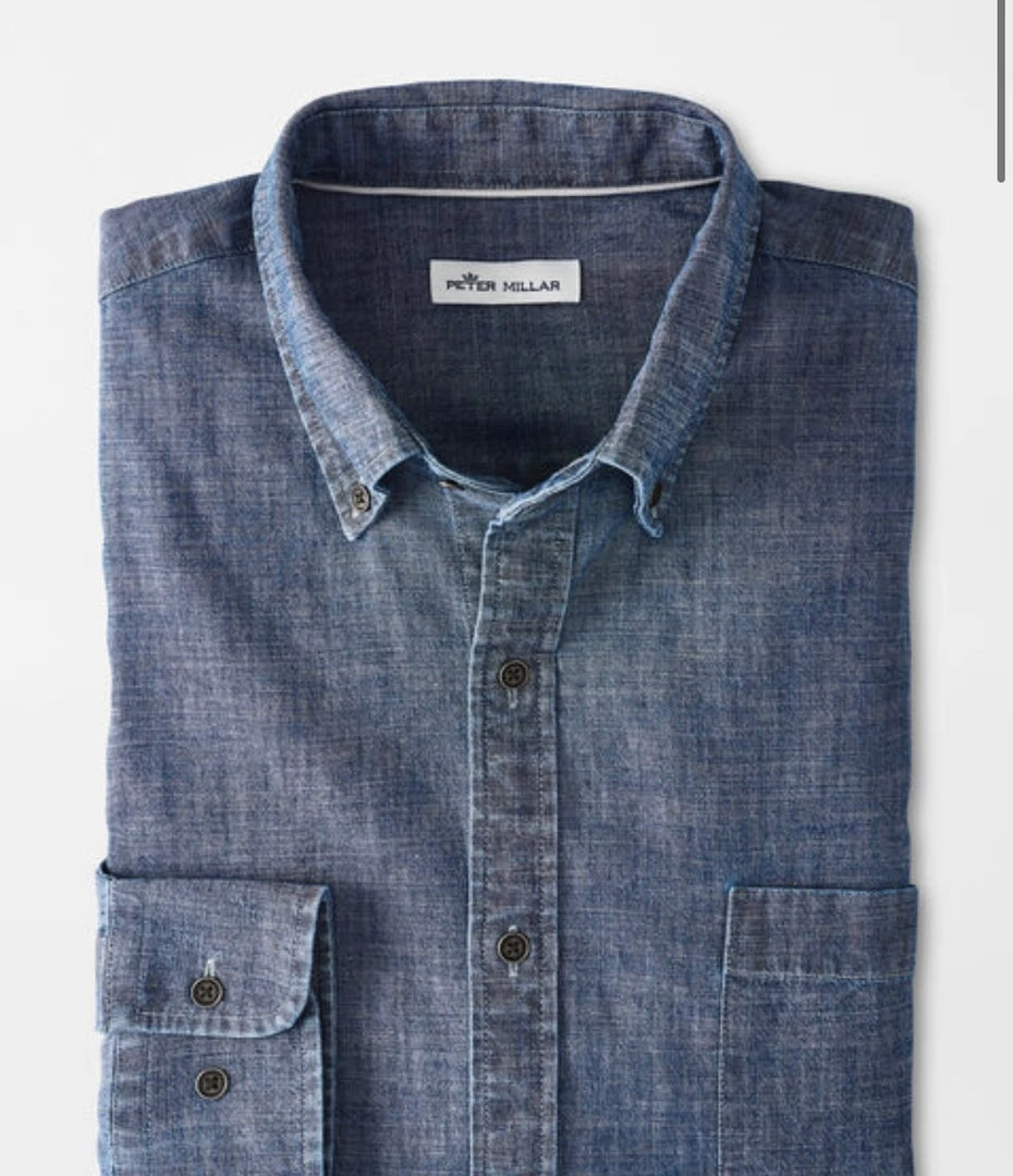 Peter Millar Tamworth Chambray 3 Peter Millar Tamworth Chambray