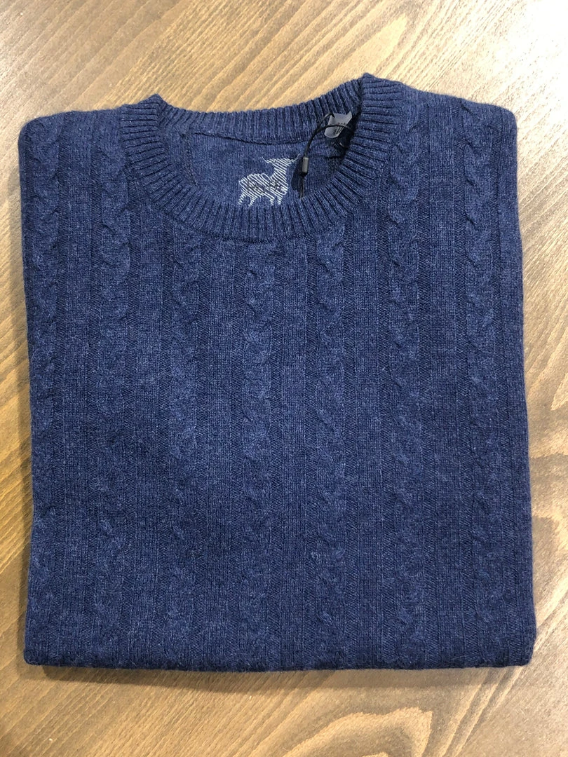 Raffi Cashmere Cable Crew Sweater 7 Raffi Cashmere Cable Crew Sweater