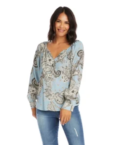 Women’s Tops Karen Kane Peasant Top