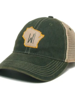 MIDWEST&BEYOND M&B Wisconsin Old Favorite Trucker Hats
