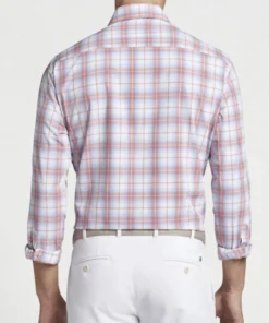 Peter Millar Oscar Perf. Poplin Men’s Tops