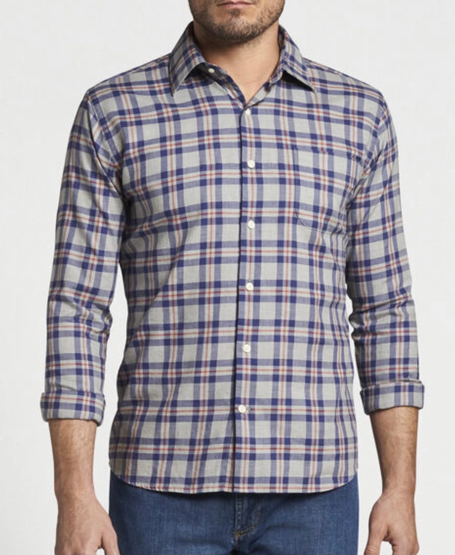 Peter Millar St. Albert Flannel Check Men’s Tops 5 Peter Millar St. Albert Flannel Check Men’s Tops