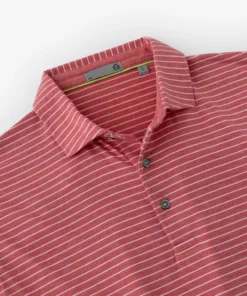 Tasc Cloud Brookline Stripe Polo