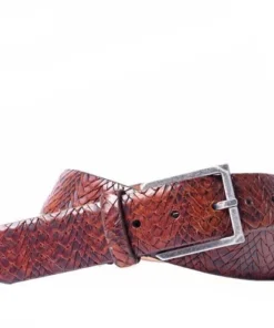 Martin Dingman Drayden Italian Saddle Leather Belt Belts