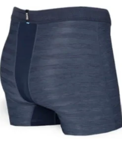 Graham's Style Store Dubuque Underwear SAXX Hot Shot Boxer Brief Dark Denim Heather
