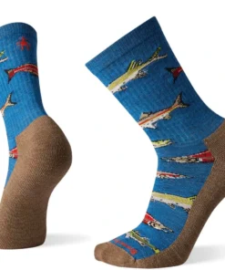 Smartwool Everyday Fish Pattern Crew Socks