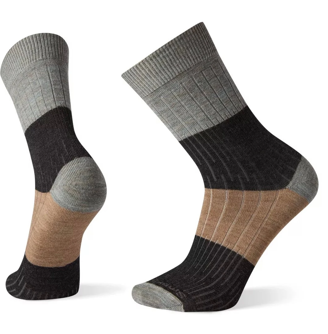 Smartwool Everyday Rib Color Block Crew 4 Smartwool Everyday Rib Color Block Crew