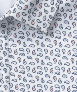 Johnston+Murphy Men’s Tops J&M Paisley Performance Polo