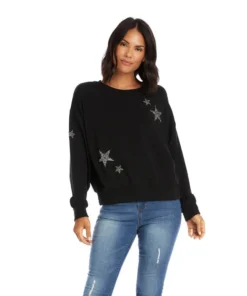 Karen Kane Embellished Star Top Women’s Tops