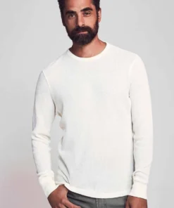 Faherty Essential Waffle Crew