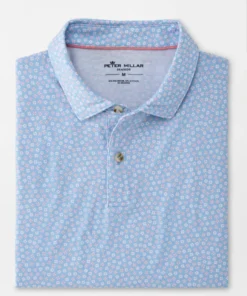Men’s Tops Peter Millar Drirelease Floats Polo