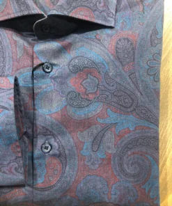 Robert Stock Paisley Print Men’s Tops