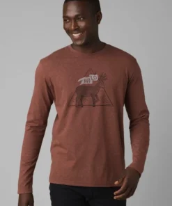 Men’s Tops Prana Journeyman LS T-Shirt