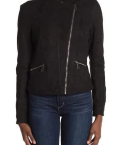 Women’s Tops Lola Suede Moto Jacket