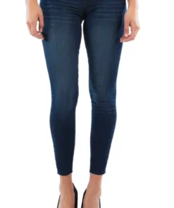 Women’s Bottoms Kut Connie High Rise Raw Hem Ankle Skinny