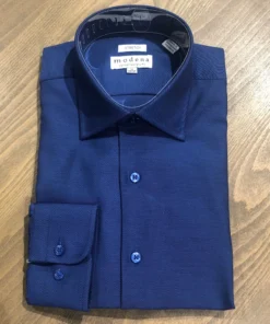 Modena Tonal Diagonal Dress Shirt - 2 Colors Men’s Tops