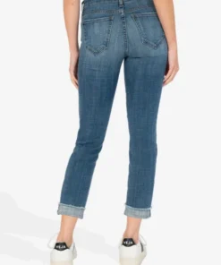Kut Amy Crop Straight Leg Denim 7 Kut Amy Crop Straight Leg Denim
