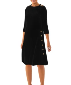 Dresses & Skirts Gretchen Scott Velvet Button Up Buttercup Dress