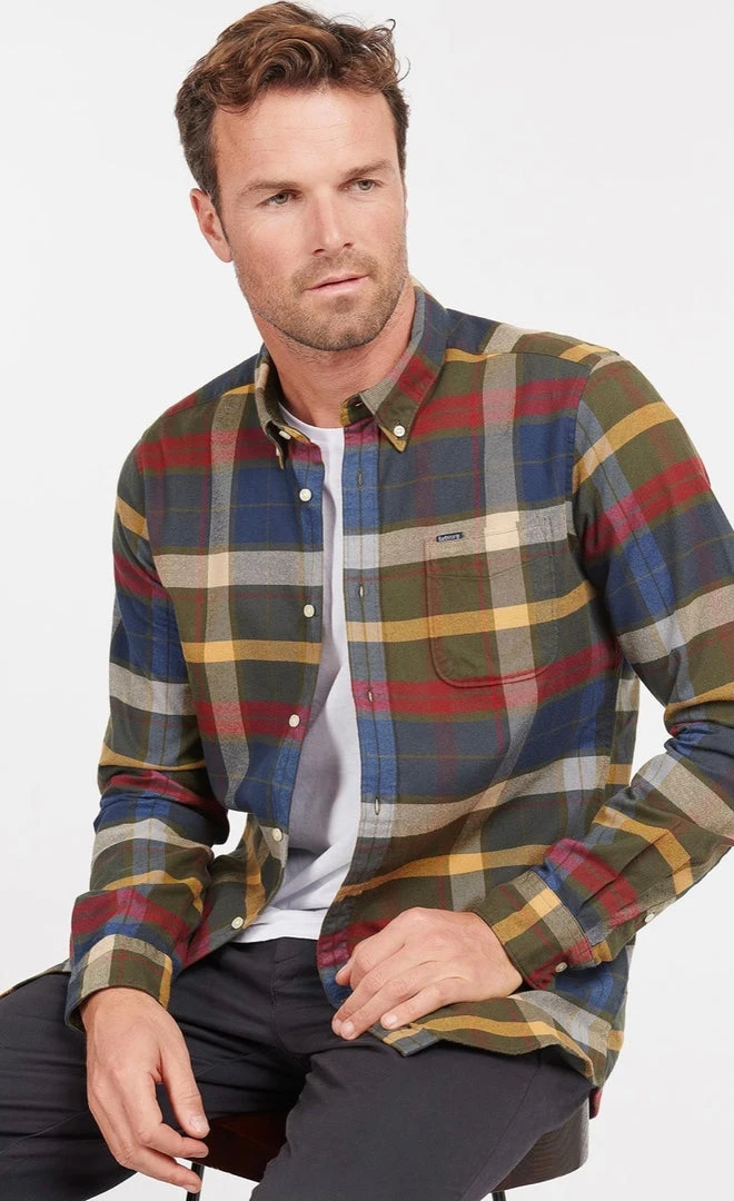 Barbour Carlton Tartan Flannel 4 Barbour Carlton Tartan Flannel